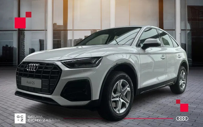 biała Audi Q5 Sportback cena 248500 przebieg: 1, rok produkcji 2024 z Biała